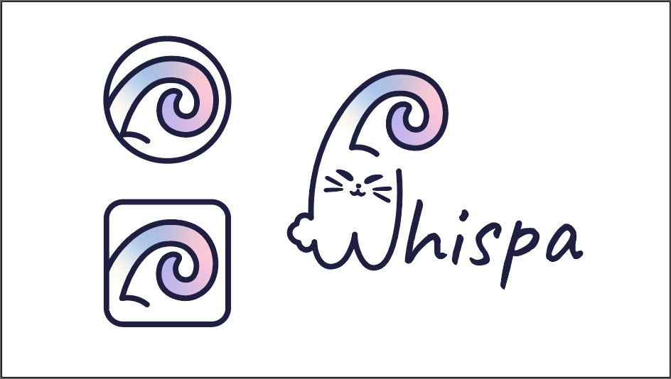 تصميم شعار — Whispa